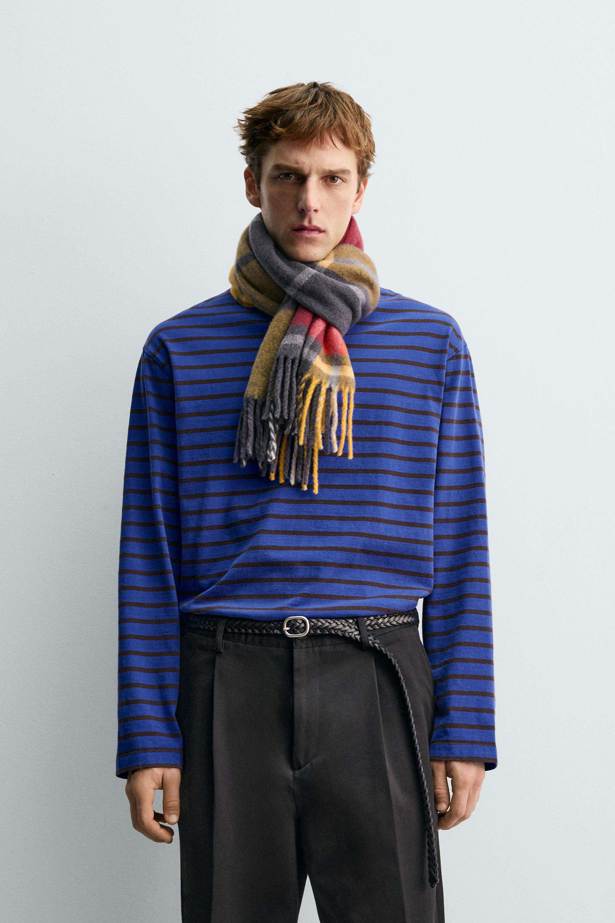 STRIPED JACQUARD T-SHIRT AARON LEVINE X ZARA